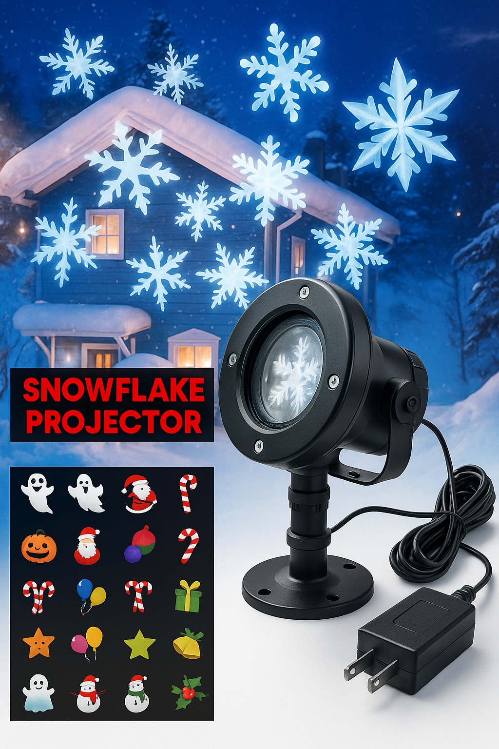 MagicSnow™ Winter Light Projector
