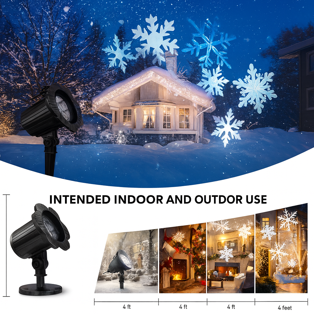 MagicSnow™ Winter Light Projector